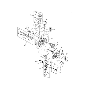 Rh Transmission Diagram and Parts List for RZTSERIES  Cub Cadet Lawn Tractor